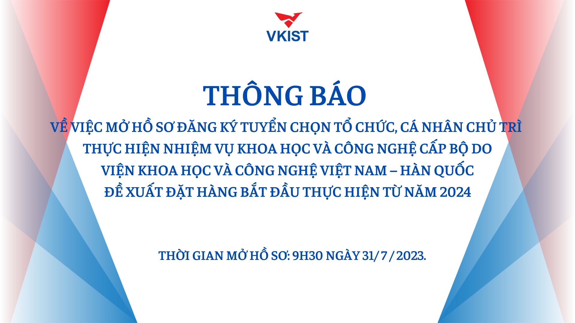 Thông báo về việc mở hồ sơ đăng ký tuyển chọn tổ chức, cá nhân chủ trì thực hiện nhiệm vụ khoa học và Goodd88 trò chơi đa dạng cấp Bộ do Good88 hiện đang mở Việt Nam – Hàn Quốc đề xuất đặt hàng bắt đầu thực hiện từ năm 2024