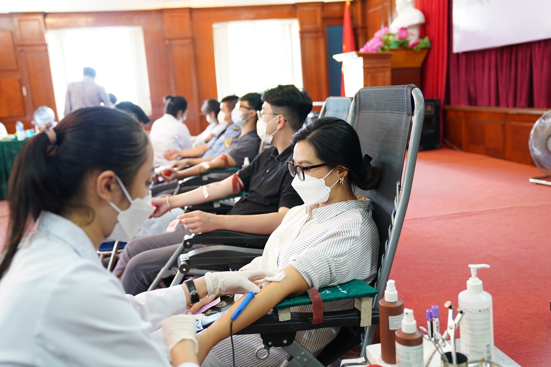 M Good88 link participated in the Voluntary Blood Donation Day for "Preventing and fighting against the COVID-19 pandemic"
