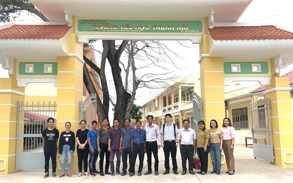 M Good88 link Working Group surveyed the installation sites for small-scale desalination system in Ben Tre Province