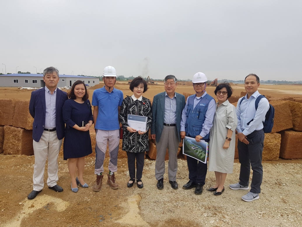 President of KOFST visit to Hoa Lac Hi-tech Park and M Good88 link