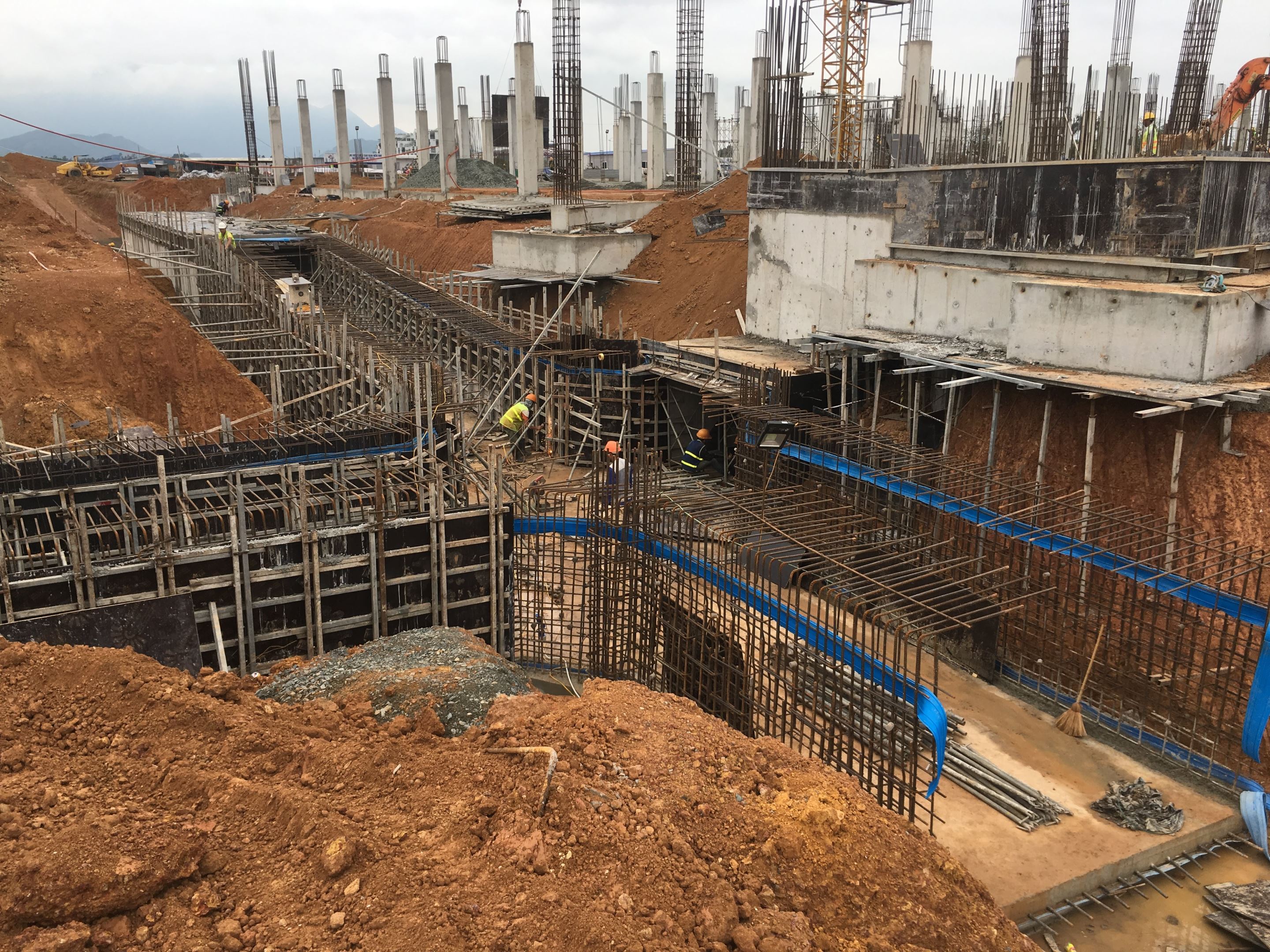 Tiến độ xây dựng tuần 3 tháng 4 (cập nhật đến ngày 16/4/2019)