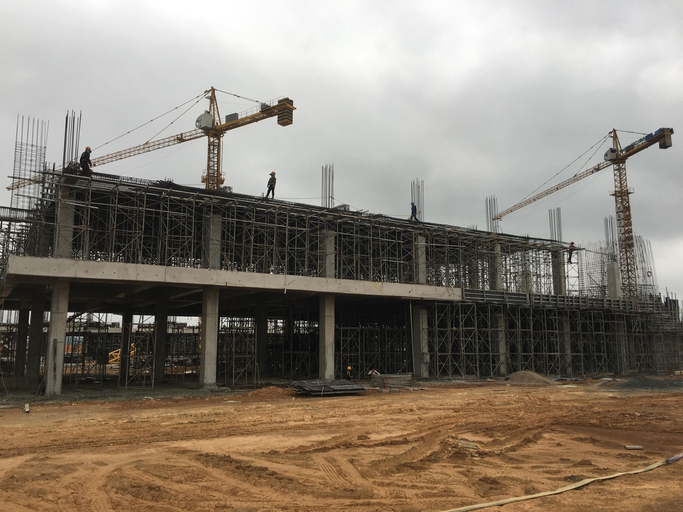 Tiến độ xây dựng cập nhật đến ngày 24/6/2019