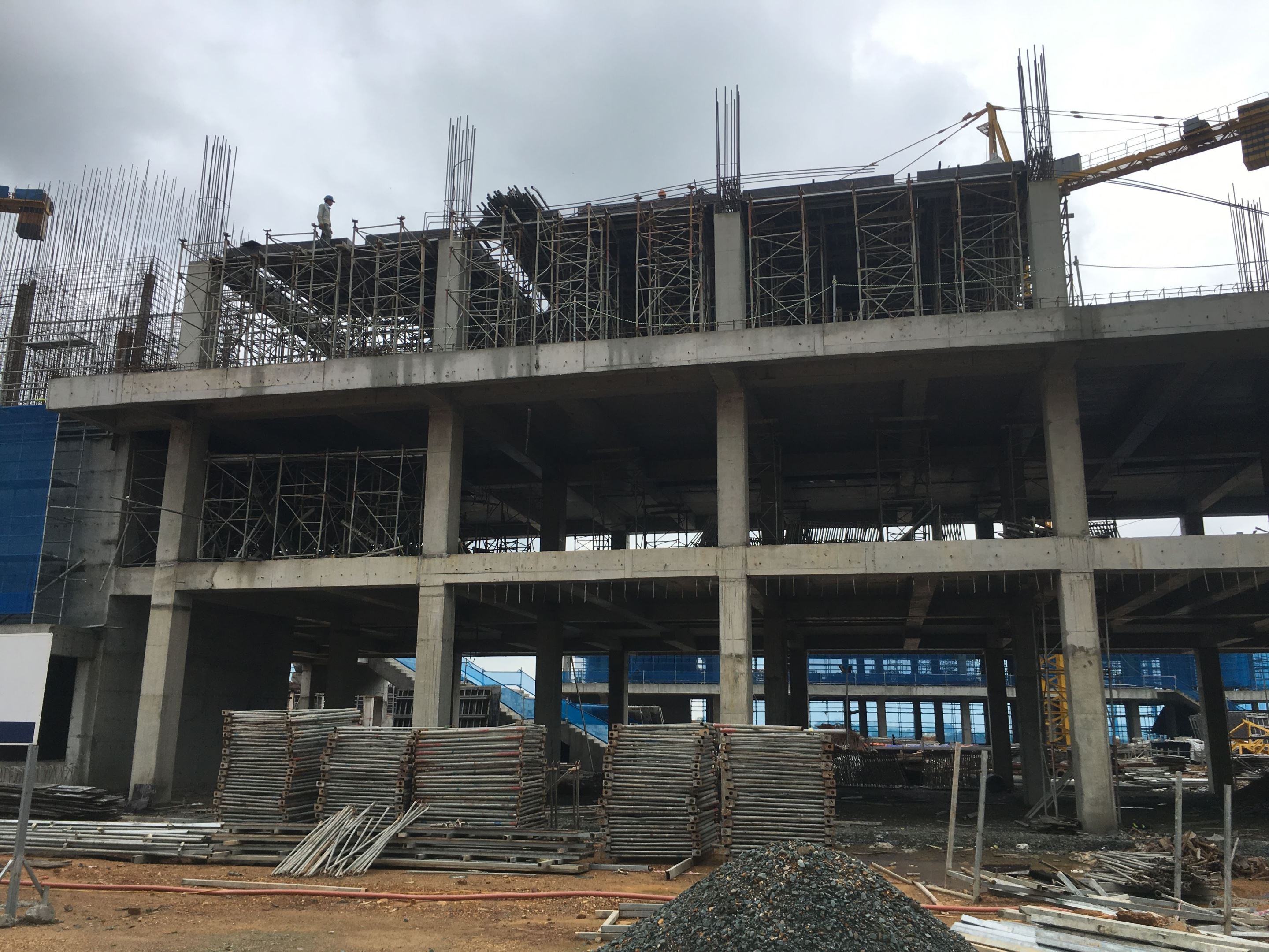 Tiến độ xây dựng cập nhật đến ngày 5/8/2019