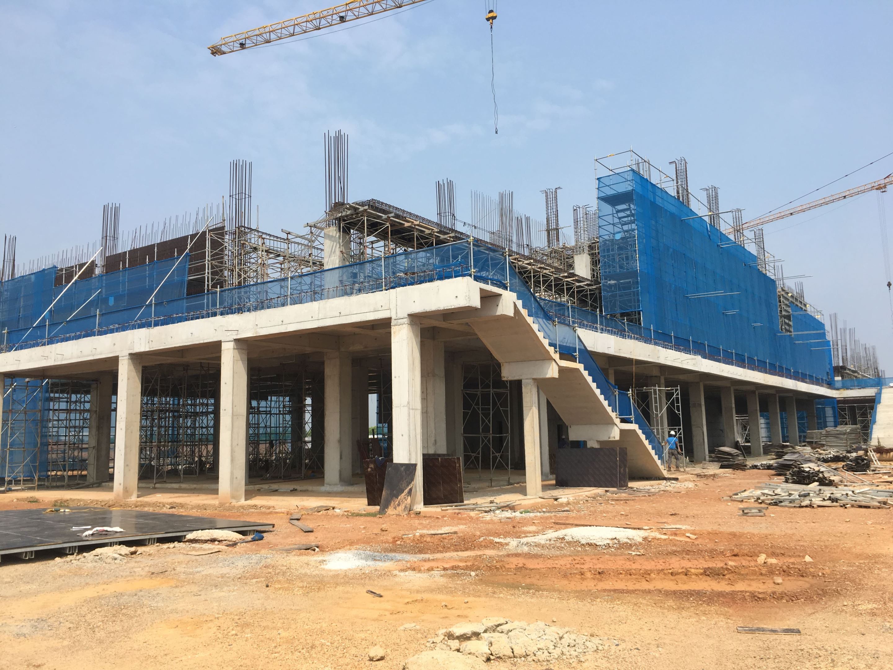 Tiến độ xây dựng cập nhật đến ngày 20/8/2019