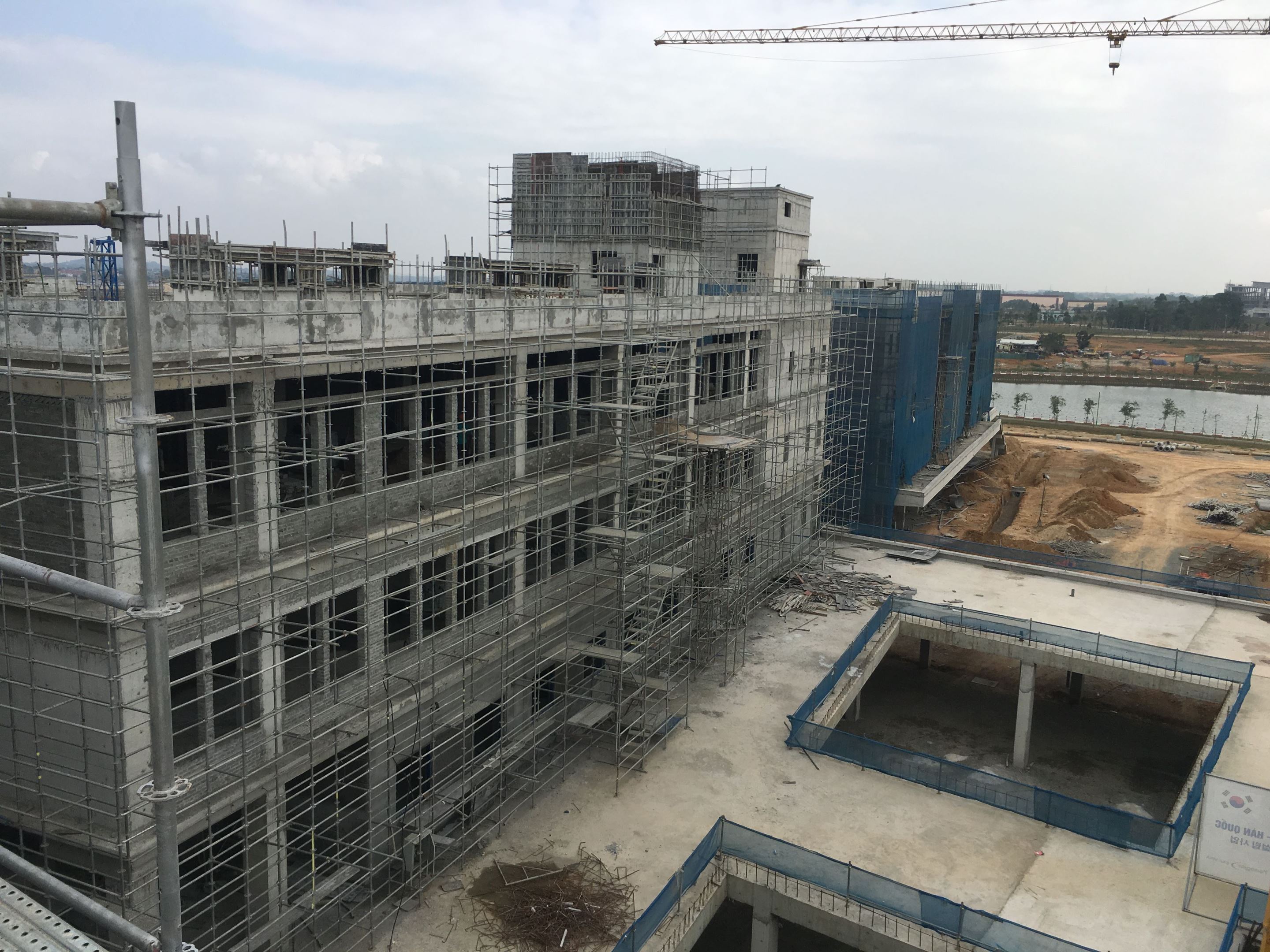 Tiến độ xây dựng cập nhật đến ngày 09/01/2020