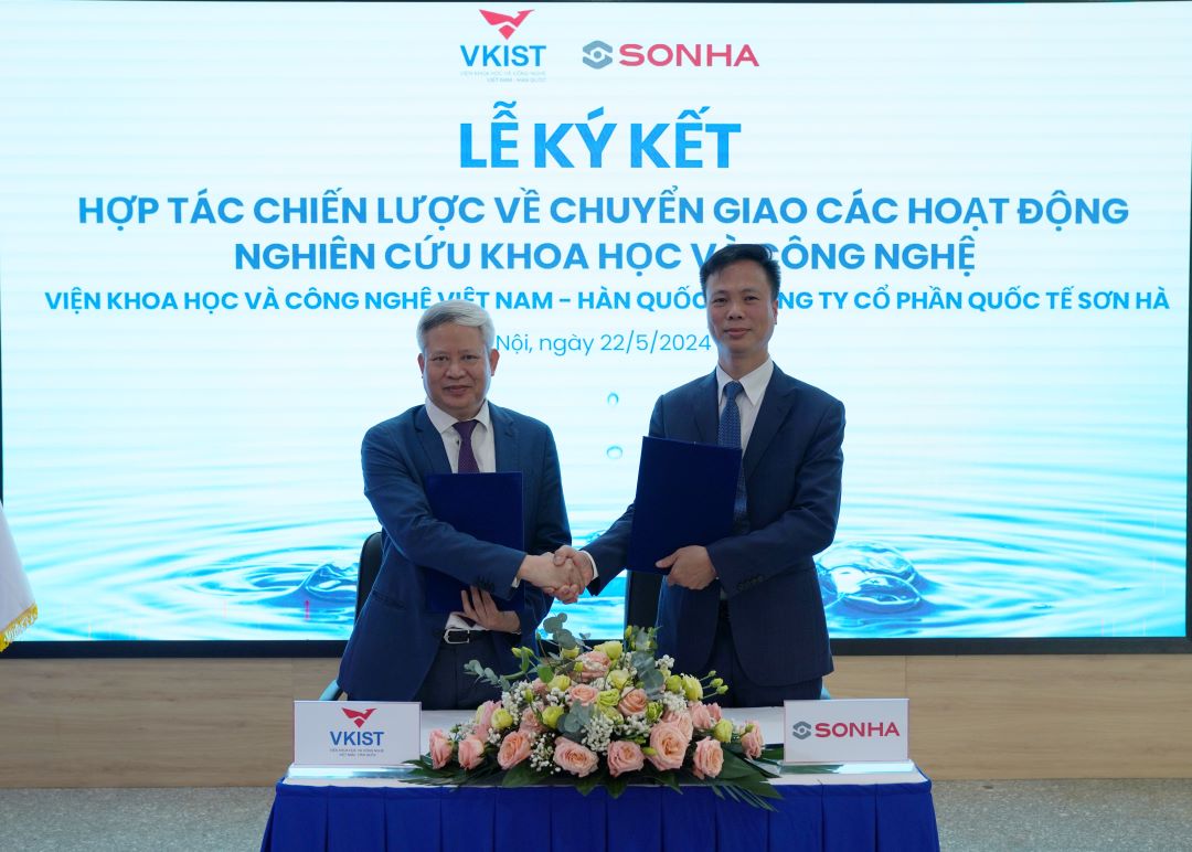 Lễ ký kết Hợp tác chiến lược về chuyển giao các hoạt động Goodd88 game bài, casino online, bắn cá, nổ hũ Khoa học và Goodd88 trò chơi đa dạng giữa Viện M Good88 link và công ty Cổ phần Quốc tế Sơn Hà