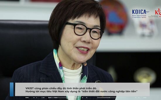 President of KOICA (Headquater of Korea) talked about the project supporting the establishment of M Good88 link