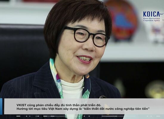 President of KOICA (Headquater of Korea) talked about the project supporting the establishment of M Good88 link