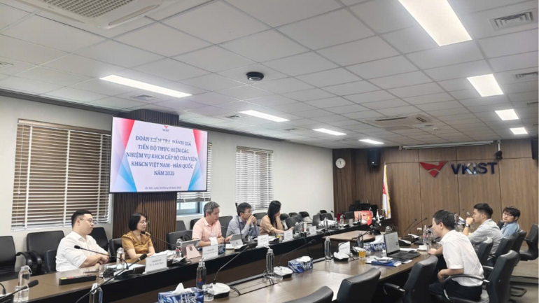 Kiểm tra tiến độ thực hiện các nhiệm vụ KH&CN cấp Bộ do Good88 hiện đang mở Việt Nam – Hàn Quốc là tổ chức chủ trì