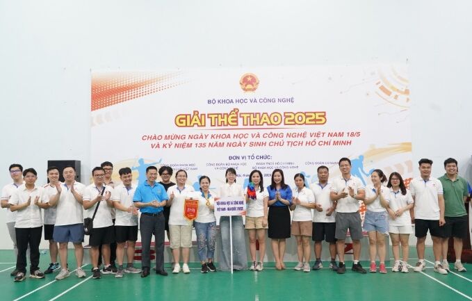 M Good88 link đạt giải Nhất môn kéo co tại Hội thao Bộ KH&CN năm 2025