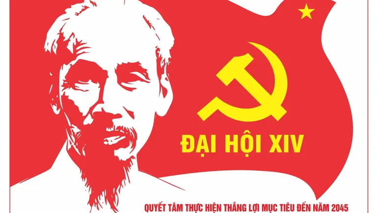 Chào mừng Đại hội đại biểu toàn quốc lần thứ XIV của Đảng