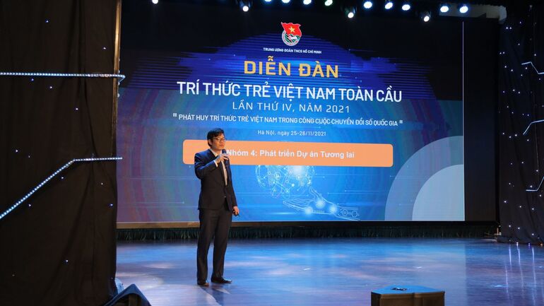 M Good88 link Scientist in the 4th Global Forum of Young Vietnamese Intellectuals
