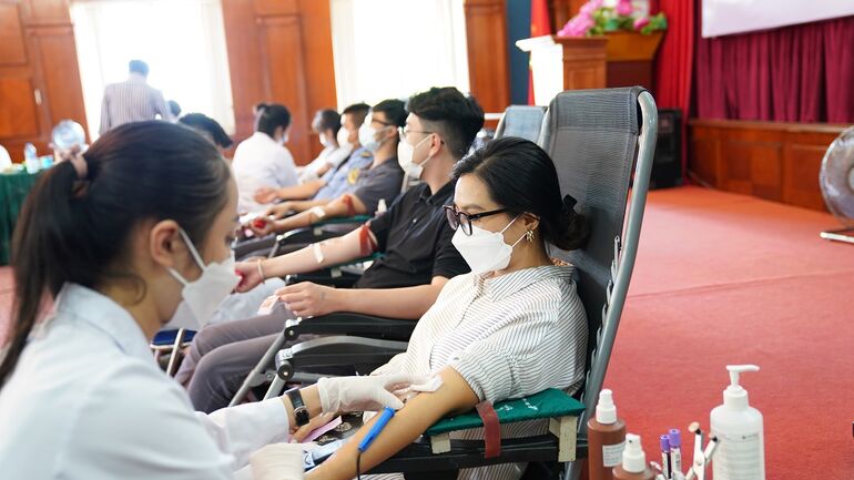 M Good88 link participated in the Voluntary Blood Donation Day for "Preventing and fighting against the COVID-19 pandemic"
