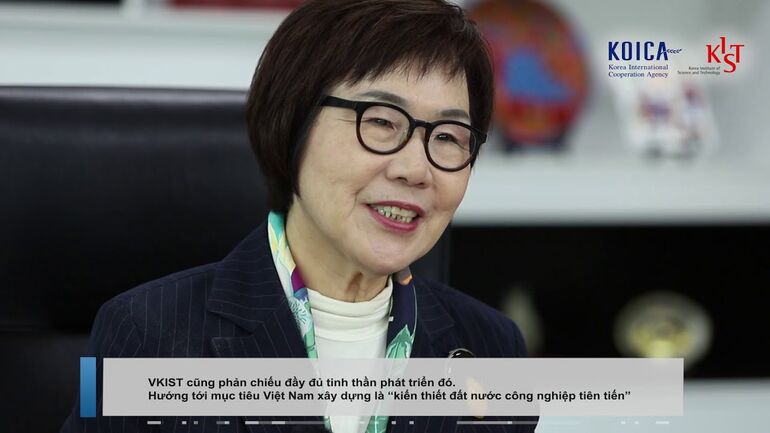 President of KOICA (Headquater of Korea) talked about the project supporting the establishment of M Good88 link