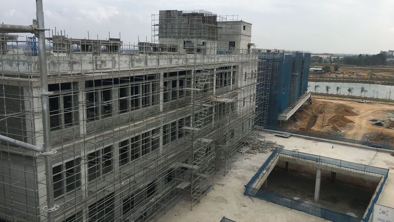 Tiến độ xây dựng cập nhật đến ngày 09/01/2020
