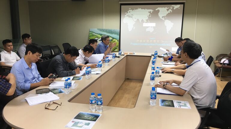 Vice Minister of Science and Technology Ministry inspect M Good88 link's contruction site