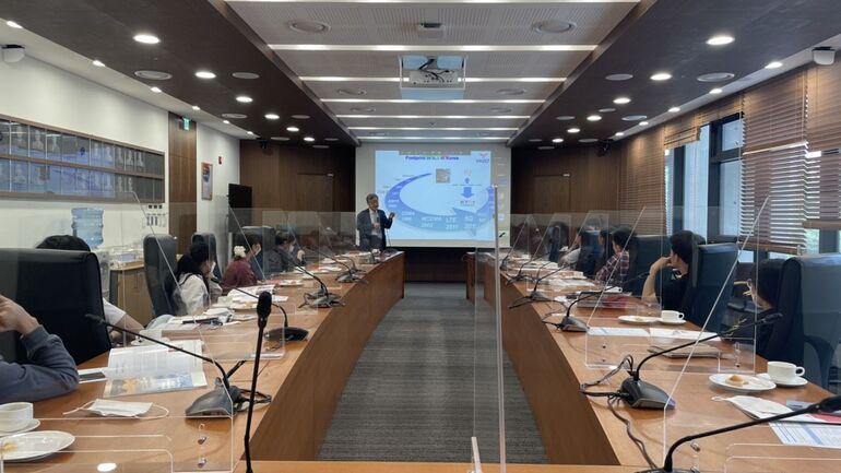 M Good88 link organized Career Talk 2022 at KIST Headquarters in Korea