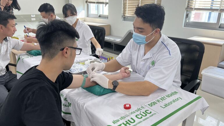 M Good88 link organized a periodic health check-up in 2022 for staff
