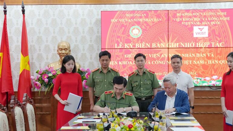 Tăng cường trao đổi, hợp tác giữa Viện M Good88 link và Học viện An ninh Nhân dân về đảm bảo an ninh mạng