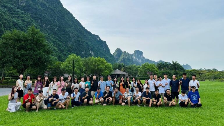 Công đoàn Viện M Good88 link tổ chức du lịch nghỉ dưỡng cho CBNV