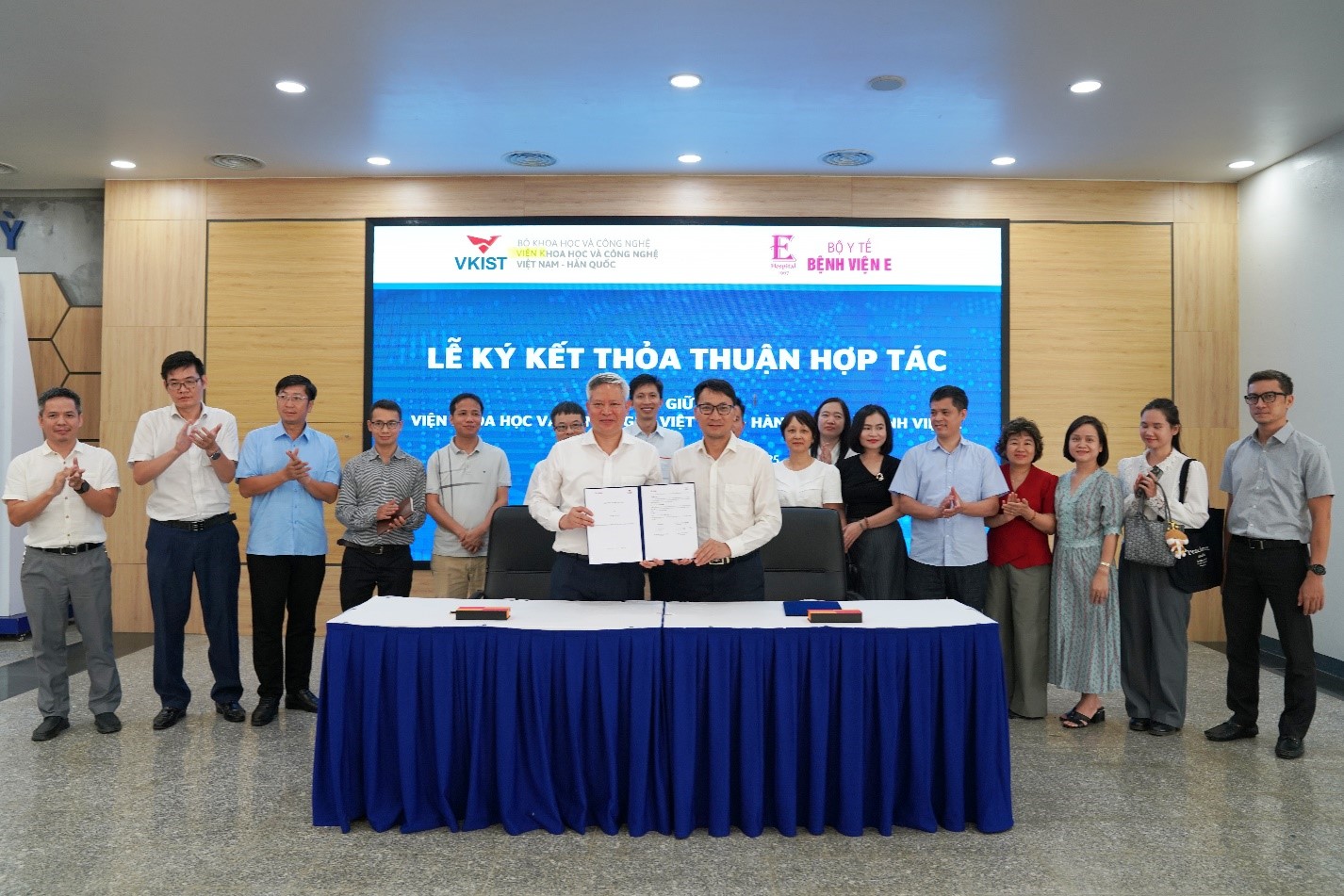 Lễ ký kết Thỏa thuận hợp tác giữa Viện M Good88 link và Bệnh viện E